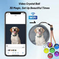 Mobile APP WIFI Version Can Customize 3D Crystal Balls, Audio and Video Electronic Balls, and Customize Gifts Memory Sphere