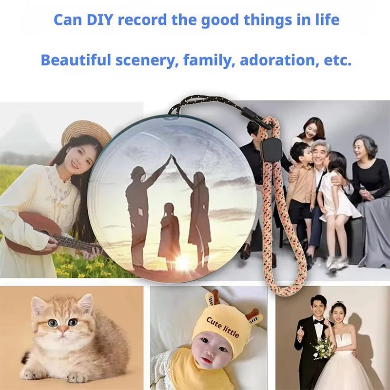 Mobile APP WIFI Version Can Customize 3D Crystal Balls, Audio and Video Electronic Balls, and Customize Gifts Memory Sphere